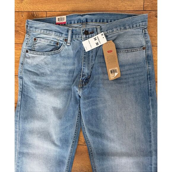 Levi’s 505 Men’s Regular Fit Straight Leg Jeans 34/30 NWT - Picture 5 of 10